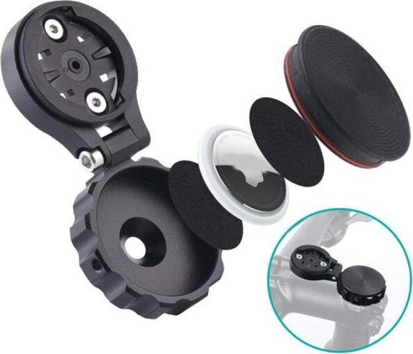 AirTag-brakett for sykkelstyre