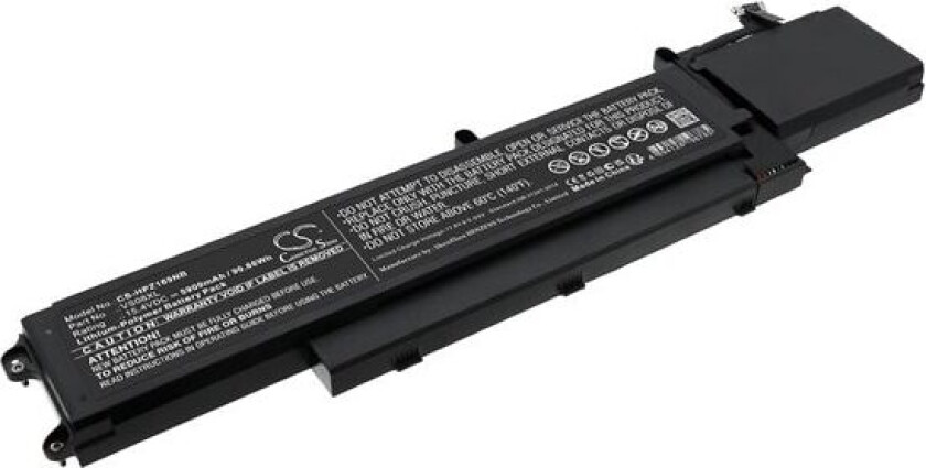 Batteri til bærbar PC for HP ZBook Fury 16 G9 6X1G1PA og andre
