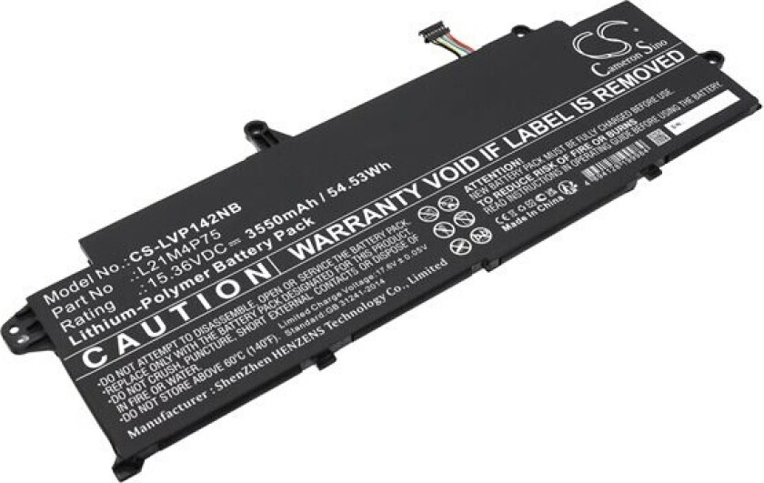 Batteri til bærbar PC for Lenovo ThinkPad T14s Gen 3 (Intel) 21BR00G7CX og andre.