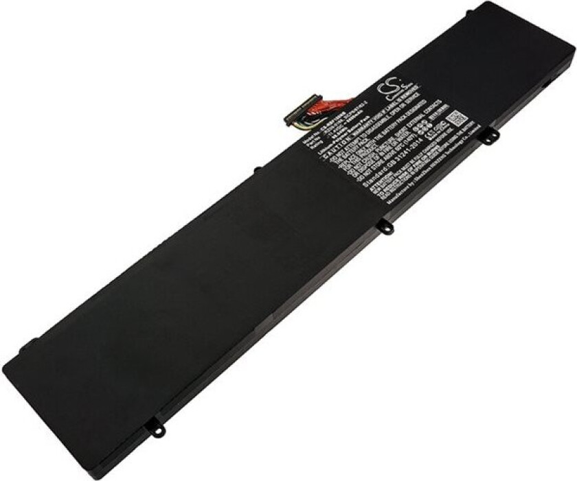 Batteri til bærbar PC for Razer Blade F1, Pro 4K, RZ09-01663E53-R3G1 og andre.