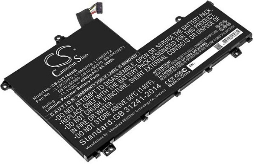 Batteri til bærbar PC for Lenovo ThinkBook 15-IML, ThinkBook 15-IIL og andre.