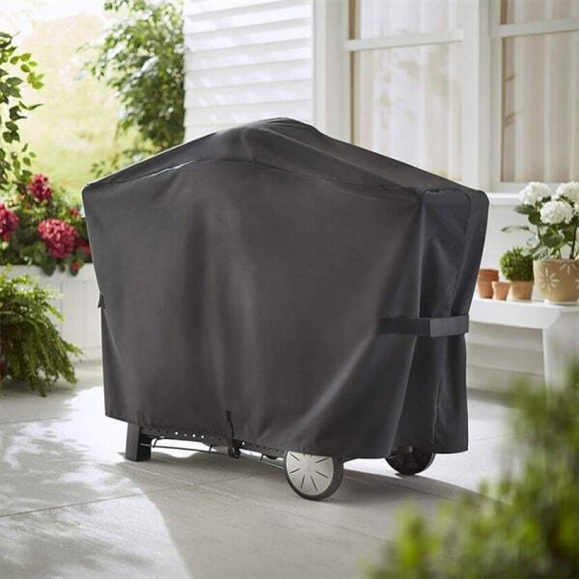 Grilltrekk i oxfordstoff - større modell til Weber Q3000 og Q2000