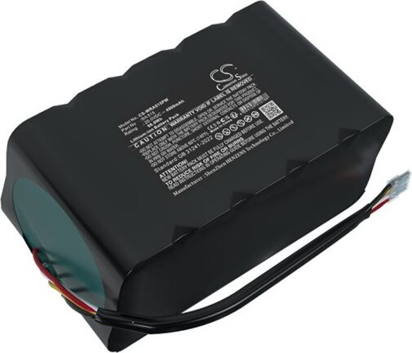 Batteri til Mowox RM 1000 WIU-SN, Silaro Robotic, RM 500 WiU-SN og andre gressklippere.