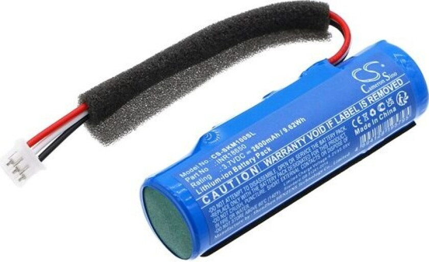 Batteri til høyttaler for Skullcandy Terrain Mini, Terrain Mini XT