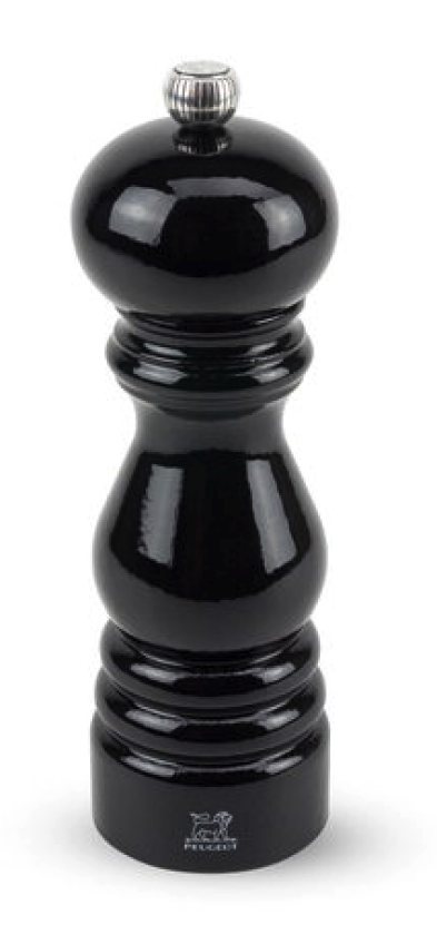 Salt grinder Paris 18 cm Black Beech