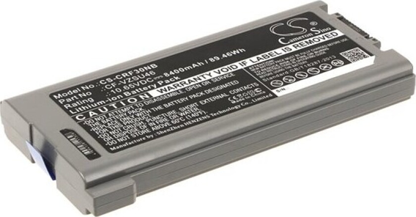 Batteri til bærbar PC for Panasonic Toughbook CF-30, Toughbook CF-31 og andre.
