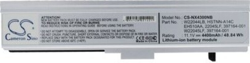 Batteri til bærbar PC for HP Business Notebook NX4300