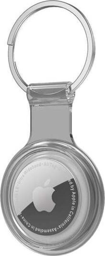 Vanntett Airtag Holder - Gjennomsiktig/Sort