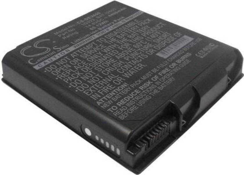 Batteri til bærbar PC for DELL Inspiron 2600, Inspiron 2650, Smart PC100N og andre.