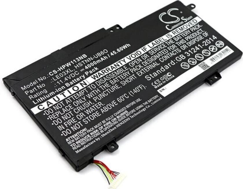 Batteri til bærbar PC for HP Envy x360 M6-W, Pavilion X360 13-S000 og andre