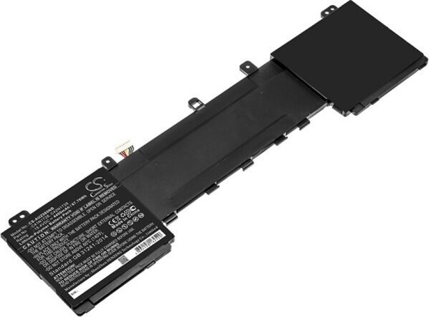 Batteri til bærbar PC for Asus ZenBook Pro 15, 5500VE, UX550GD og andre.