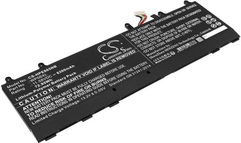 Batteri til bærbar PC for HP Elitebook 865 G9 6H724UT og andre