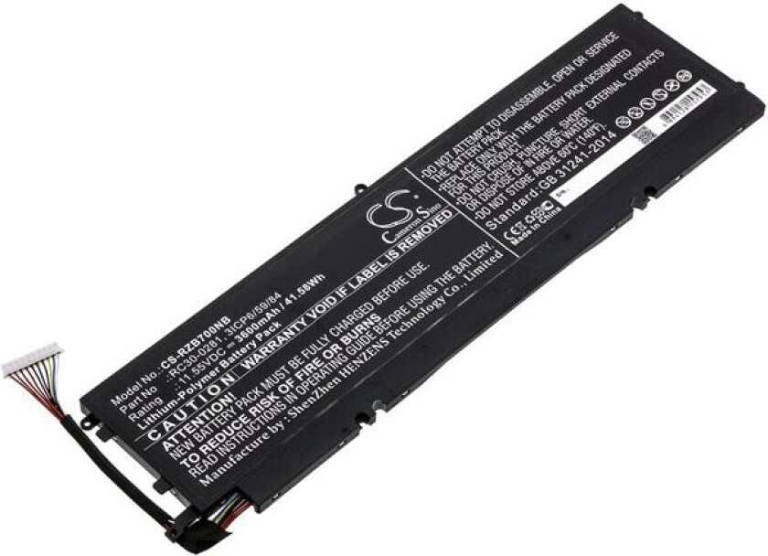 Batteri til bærbar PC for Razer Blade Stealth i7-8565U, Blade Stealth 2019 og andre.
