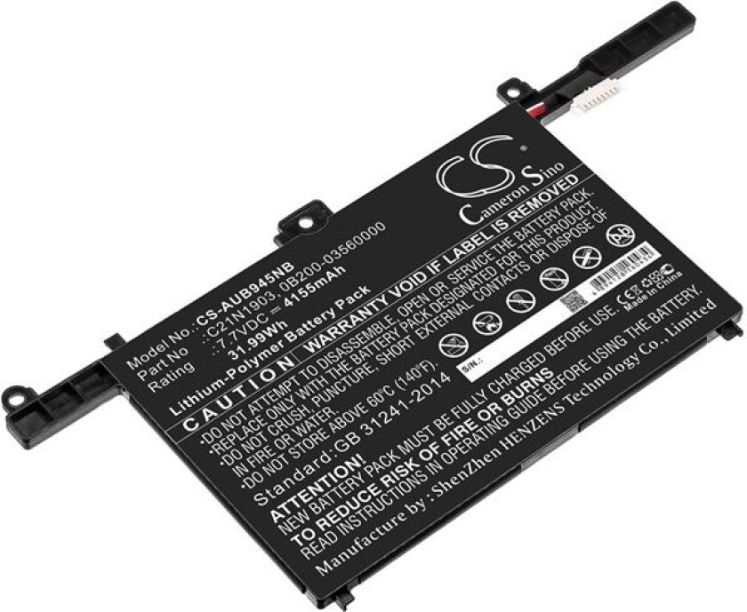 Bilde av Batteri til bærbar PC for Asus B9450FA, ExpertBook B9 B9450FA-BM0165R og andre.