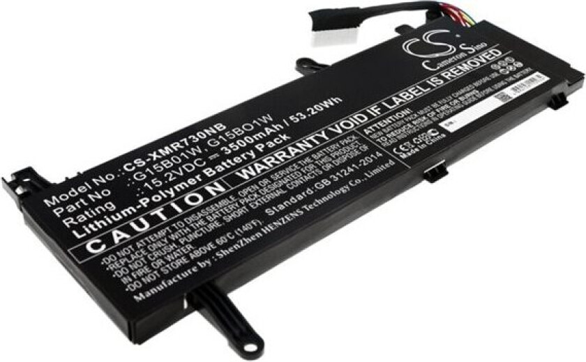 Batteri til bærbar PC for Xiaomi 171502-AM, Gaming Laptop 7300HQ 1050Ti og andre.