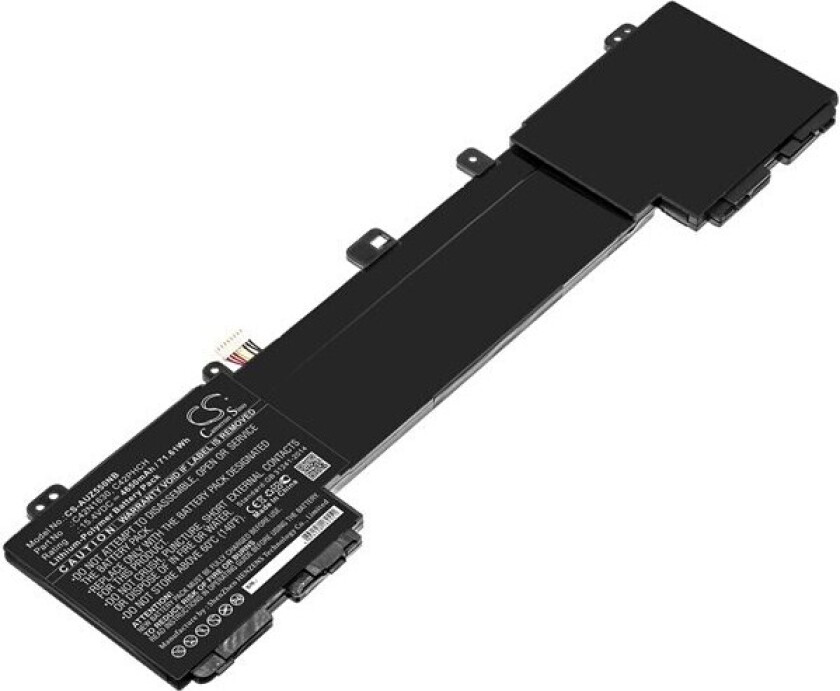 Batteri til bærbar PC for Asus Zenbook Pro UX550VD-BN082R og andre.