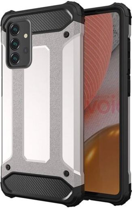 Hybrid Armor Backshell for Samsung Galaxy A26 - Sølv