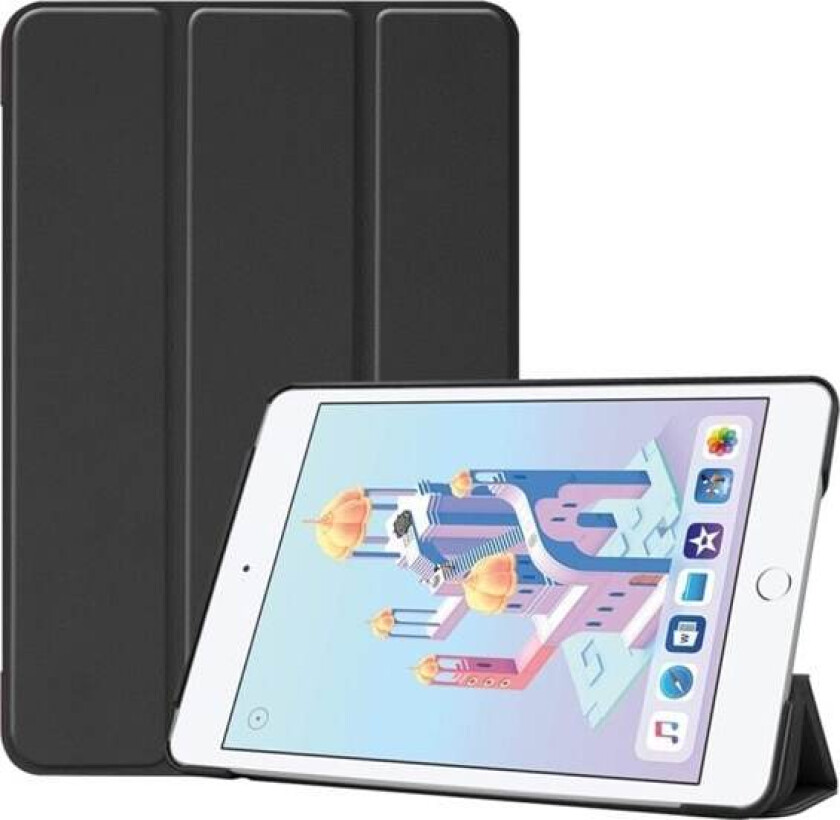 Etui med stativ for iPad Mini 4 / Mini 5 - Svart