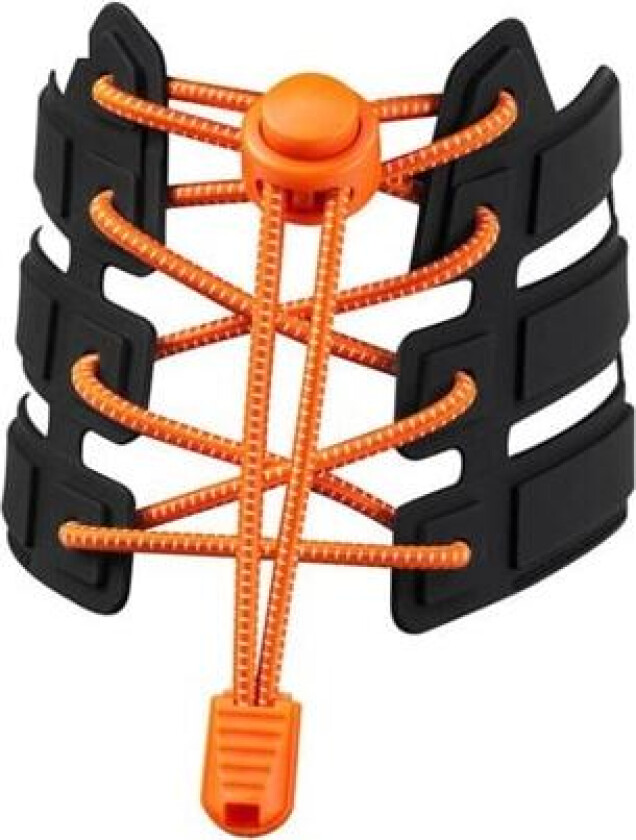 Skolisse med løpesnor 110 cm Oransje