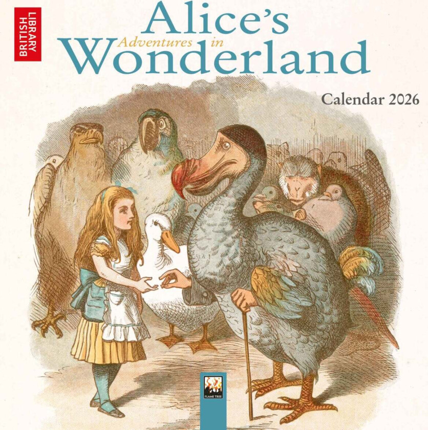 British Library: Alice's Adventures in Wonderland Mini Wall