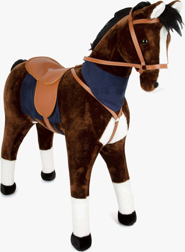 Stående Stor Kjepphest med Lyd - Gyngehester