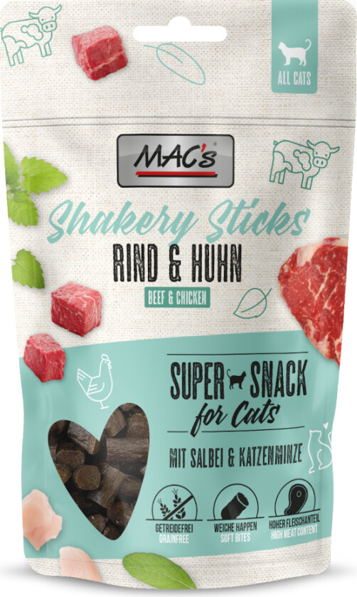 CAT Shakery Sticks - Okse (50 g)