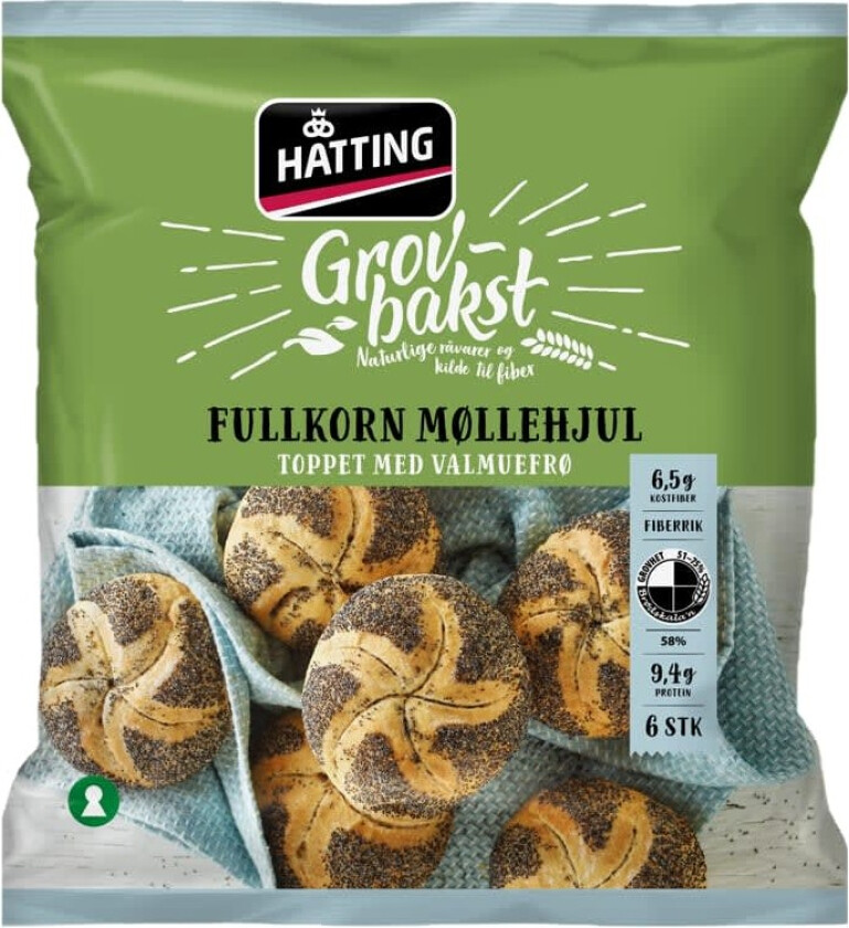 Møllehjul Fullkorn 420g