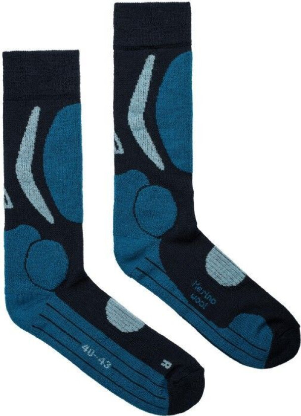 Unisex Cross-country Socks Navy Blazer / Blue Sapphire / Azure Blue