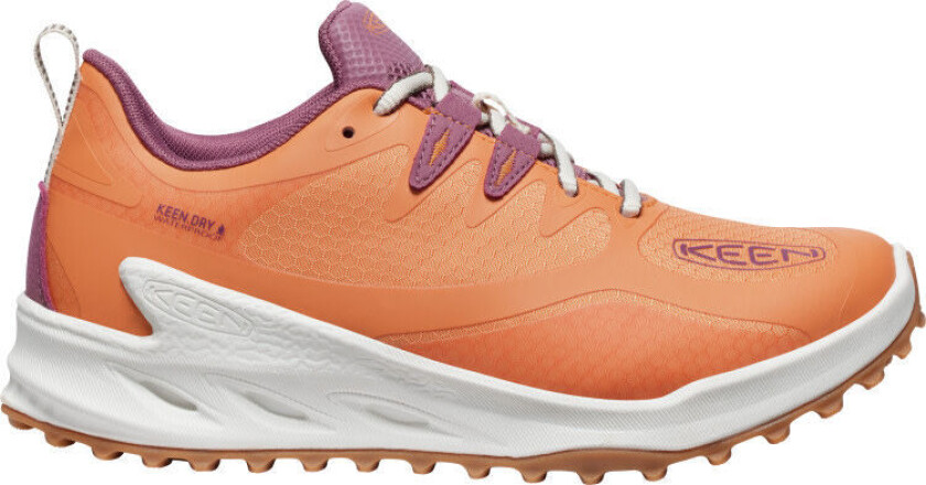 Keen Women's Zionic Waterproof Shoe Tangerine-Star White 39, Tangerine-Star White
