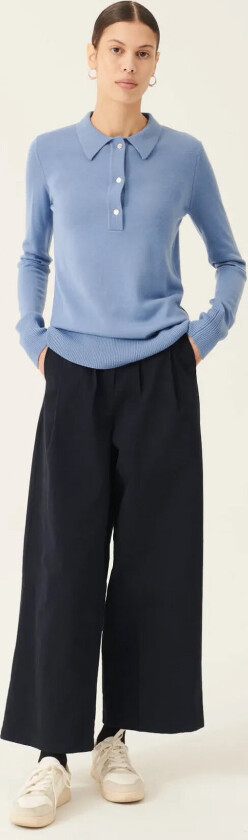 Prudie Pre Dyed Twill - Navy - M