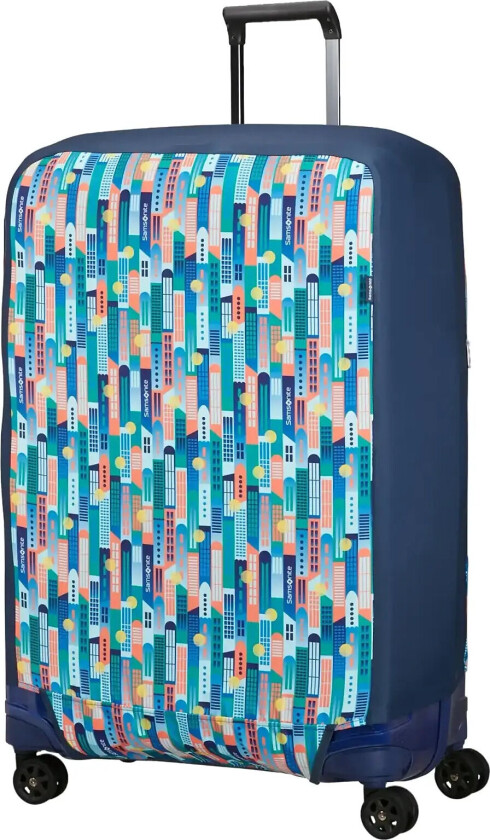 Foldable Luggage Cover L - Multi/patterned - L