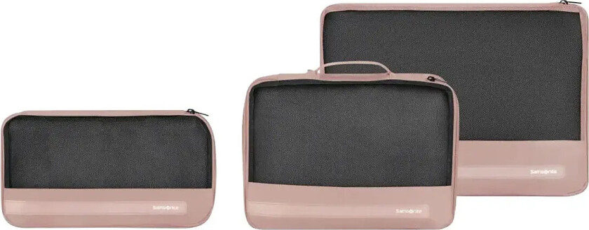 Set Of 3 Packing Cubes - Pink - ONE SIZE
