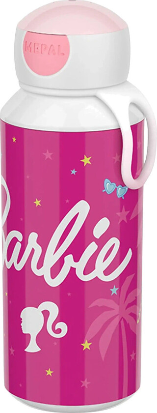 Drikkeflaske Pop-Up Campus Barbie - Pink - 400 ML