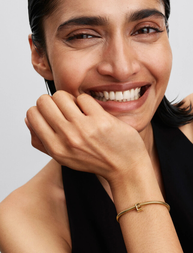 Letter E 14K Gold-Plated Charm - Gold - ONE SIZE