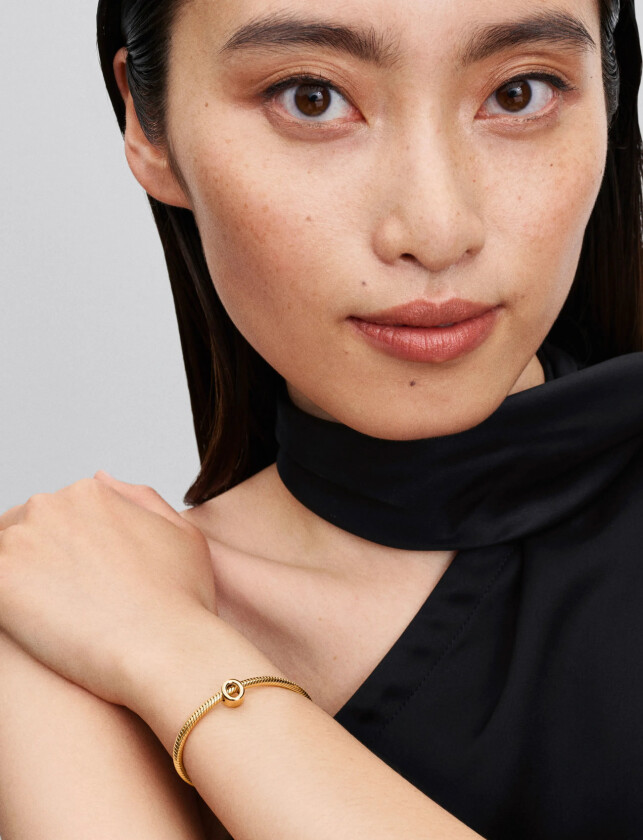 Letter O 14K Gold-Plated Charm - Gold - ONE SIZE