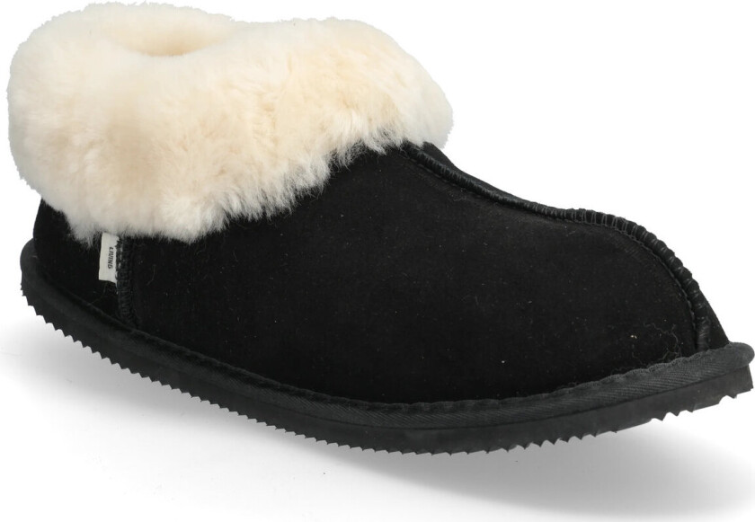 Hlenver Closed Ankle Slipper - Black - 46