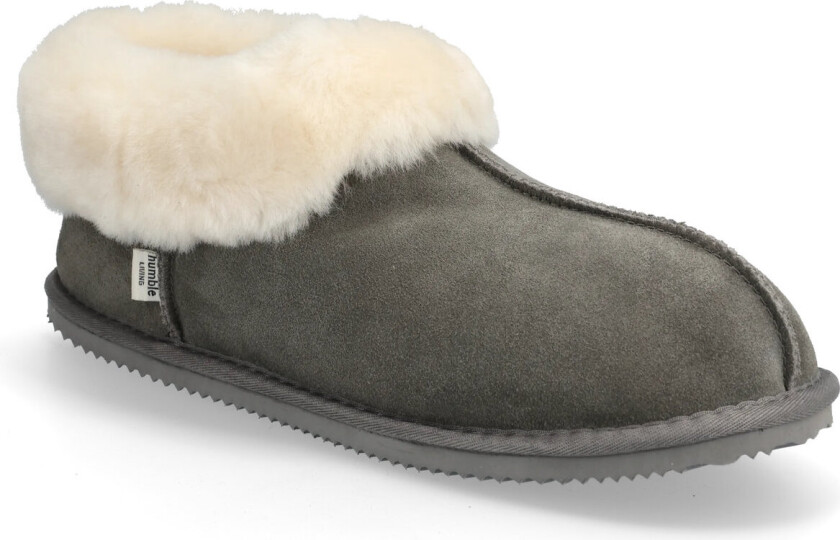 Hlenver Closed Ankle Slipper - Grey - 44
