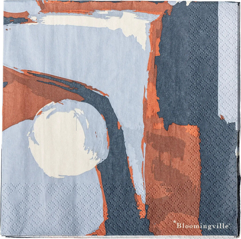 Arty Napkin - Blue - 33X33CM