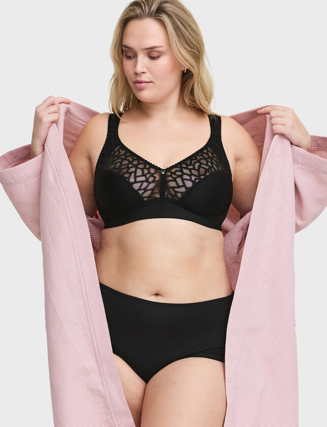 Lovely Lilly Soft Bra - Black - B x 100