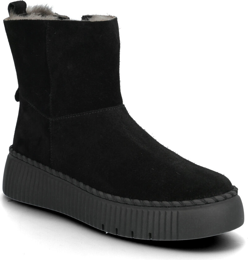 Ankle Boot, Warmlining - Black - 39