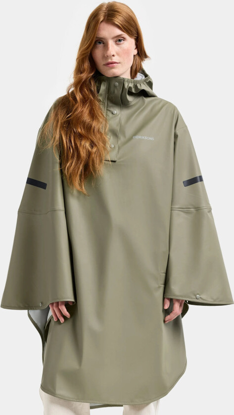 Alto Usx Poncho - Khaki green - M/L