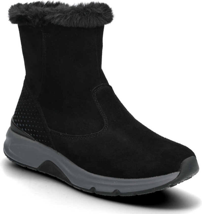 Rollingsoft Mid Boot, Warmlining - Black - 37.5
