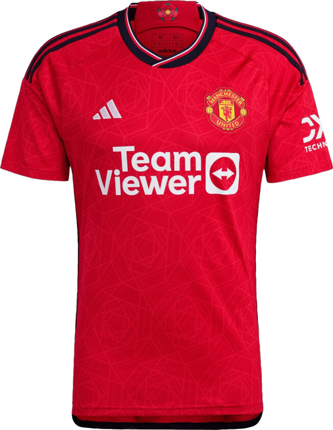 adidas Manchester United, Home Jersey 2023/24, fotballdrakt, herre Team Colleg Red