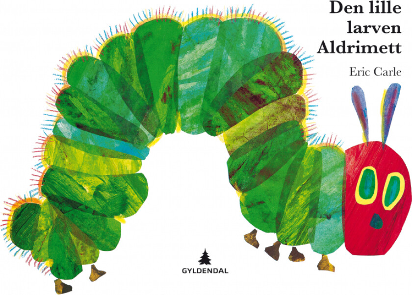 Den lille larven Aldrimett av Eric Carle