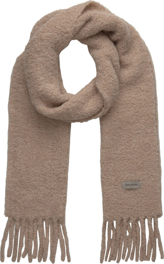 Biella Boucle Scarf - Beige - ONE SIZE