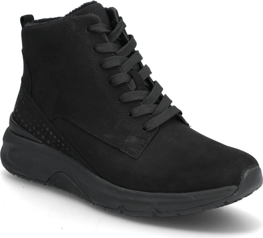 Rollingsoft Laced Ankle Boot - Black - 37.5