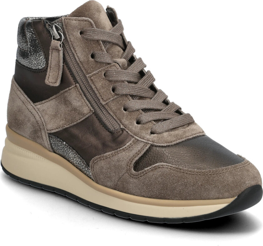 Sneaker Ankle Boot, "Hallux Valgus" - Brown - 38