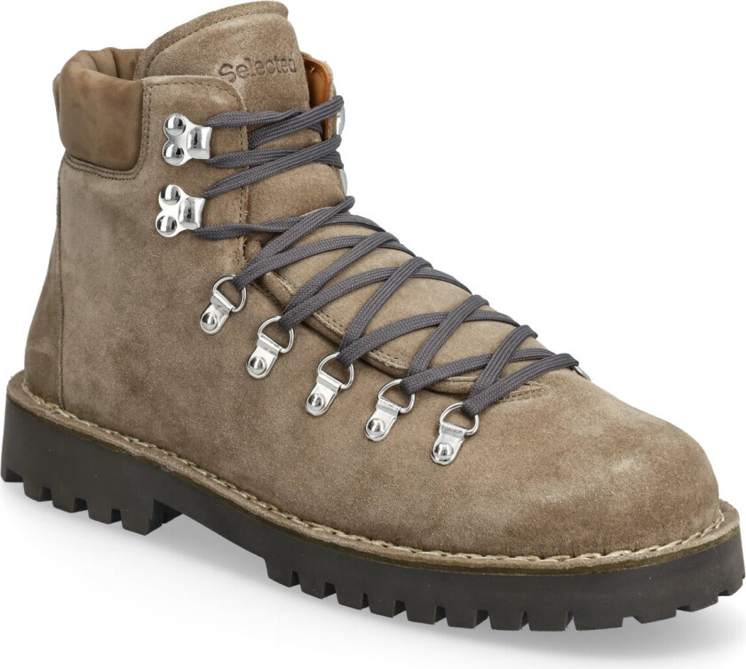 Slhalfred Suede Hiking Boot - Brown - 45