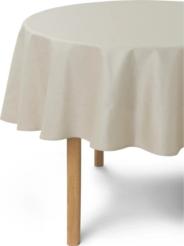 Confetti Damask Table Cloth - Beige - Ø 200 CM