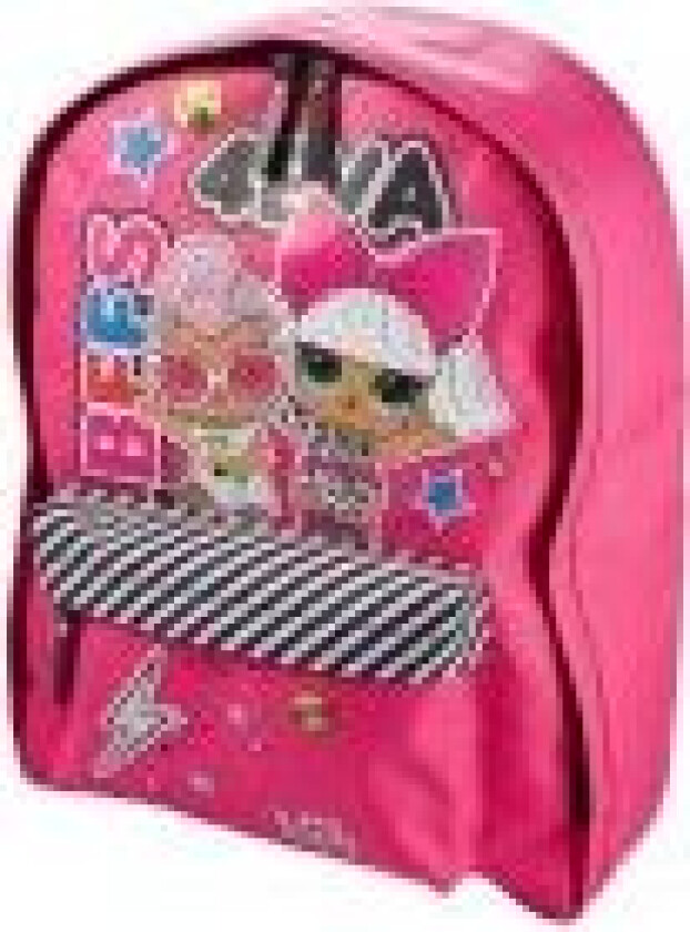L.O.L. Surprise! Together 4Eva Backpack with front zipped pocket with padded adjustable shoulder straps